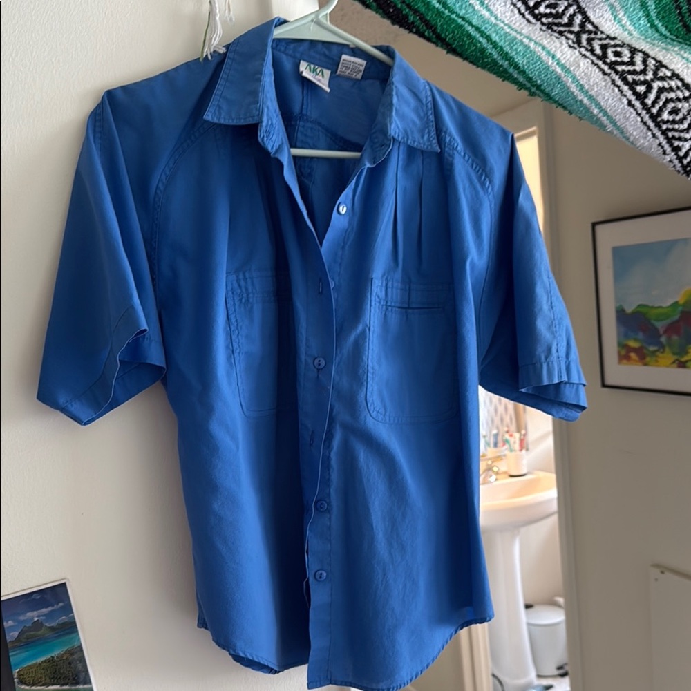 Vintage blue shirt